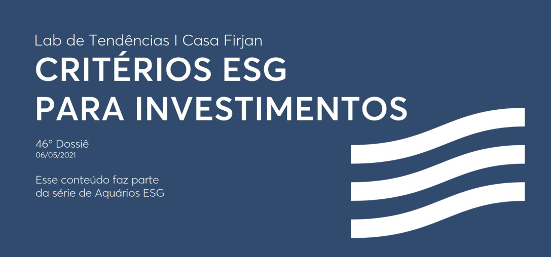 46º Dossiê: Critérios ESG para investimentos