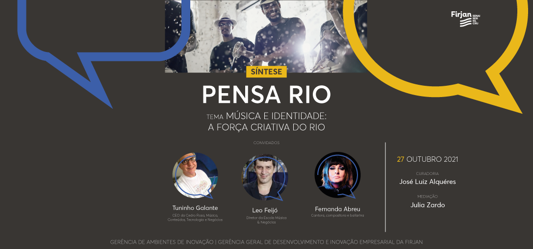 20ª Síntese Pensa Rio | Música e Identidade: a força criativa do Rio